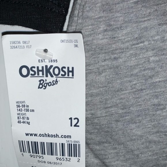OshKosh B’Gosh Shooting Star Long Sleeve Tee Shirt - Picture 3 of 3